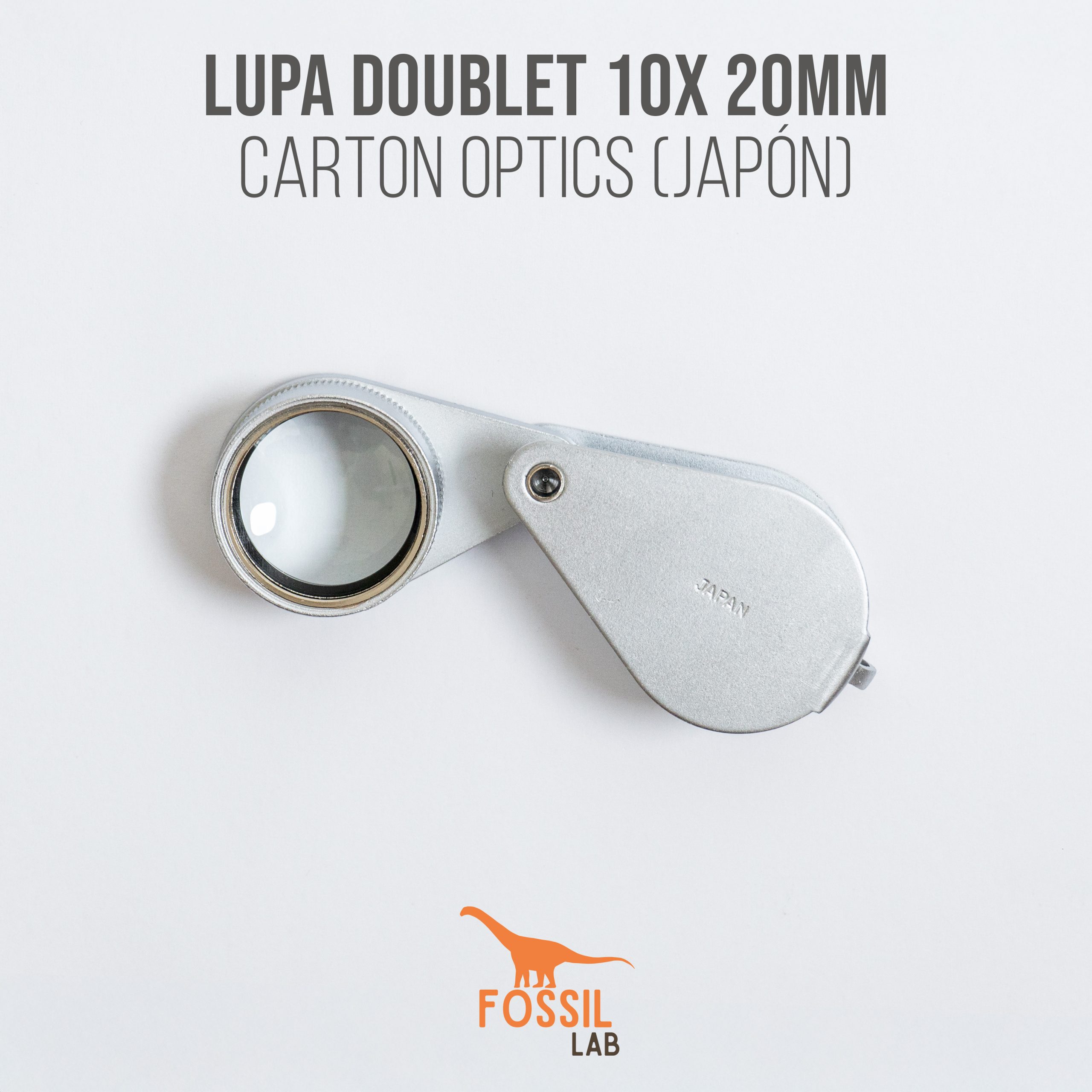 Lupa 10x 20mm Doublet Carton Optics (Japón) - Imagen 3